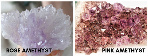 rose amethyst vs pink amethyst