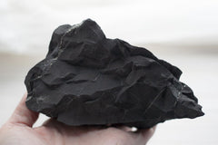 black shungite stone