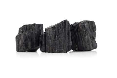 black tourmaline is one of the most common stones used for providing stable, grounding energy and cleansing the root chakra.