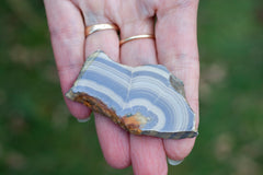 Schalenblende is a mineral with a fascinating, swirled appearance